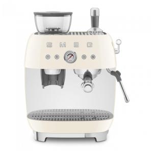 Cafeteira Smeg Retro 15Bar com Sistema de Aquecimento Duplo Thermoblock e Porta-filtro Profissional