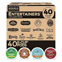 Keuring Kcup Coleção Entertainers 40u, KEURIG 5000202726, Marrom