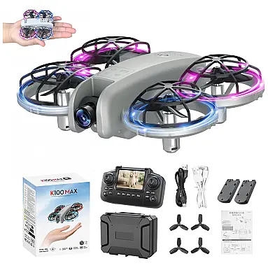 Mini Drone K100Max com Câmera