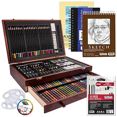 Lápis de Cor Profissional 162Pcs