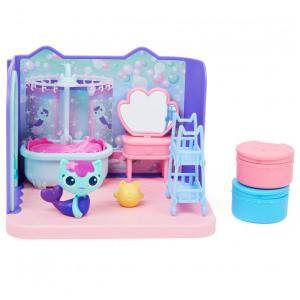 Banheiro Mágico da Gabbys com 8 Acessórios para Crianças a partir de 3 anos, GABBYS DOLLHOUSE 20133478, Azul