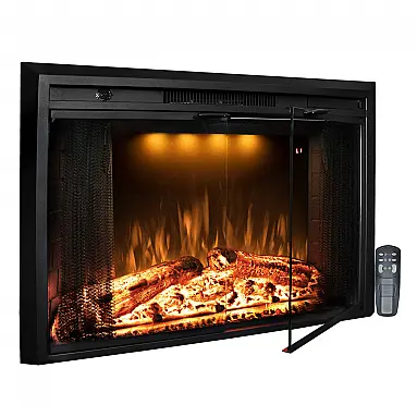 Lareira Elétrica Benrocks 91x69cm 1500W