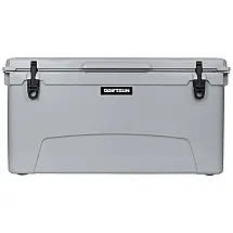 Cooler Térmico Portátil 110 Litros com Isolamento Espesso e Abridor, Driftsun, Cinza
