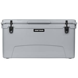 Cooler Térmico Portátil 110 Litros com Isolamento Espesso e Abridor, Driftsun, Cinza