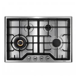 Cooktop a gás 4 queimadores Robam inox queimadores em latão tripla chama superfície em aço inox 30cm 110V