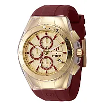 Relógio Masculino TechnoMarine X Invicta Five Elements FIRE com 3 Alças Intercambiáveis 44, Vermelho EscuroTM 122004