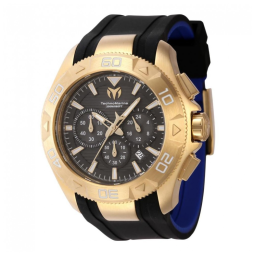 Relógio Masculino Technomarine UF6 48mm Preto e Azul - Design Moderno e Sofisticado para Seu Estilo