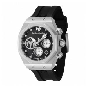 Relógio Unissex TechnoMarine Reef Sun 40mm Preto TM523004