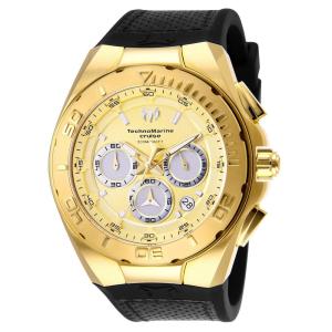 Relógio Masculino TechnoMarine Cruise Steel, Invicta TM117004, Preto e Dourado
