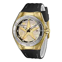Relógio Feminino TechnoMarine Cruise Dream com Mostrador em Madrepérola, Invicta TM119004, Preto e Branco
