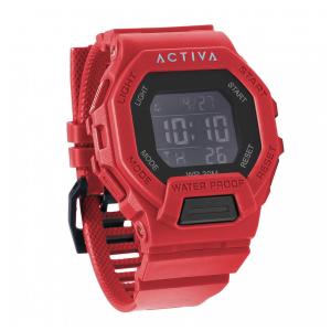 Relógio Digital Unissex Activa X Invicta 50mm Vermelho ACW513004