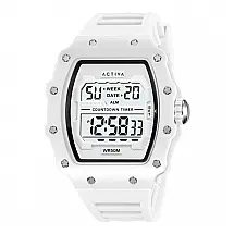 Relógio Digital Masculino Activa X Invicta 44,3mm Branco ACW2296004