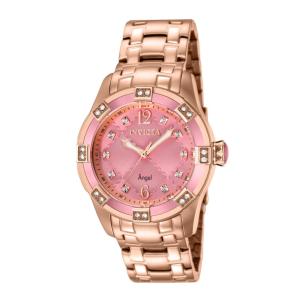Relgio feminino anjo - 38 mm. Ouro Rosa 42104