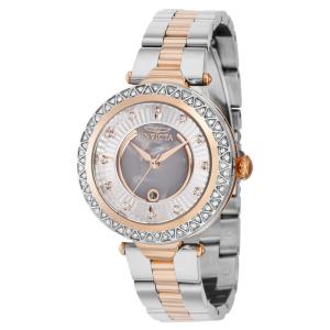 Relógio feminino Invicta Angel , aço, ouro rosa 38104