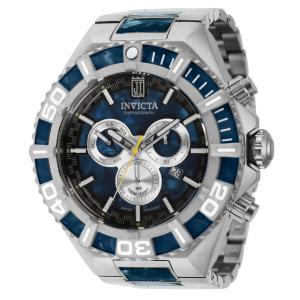 Relógio Masculino Analógico de Quartzo 60mm, Invicta Jason Taylor 40204, Azul