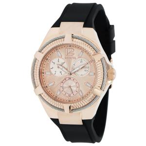 Relógio Feminino de Quartzo Bolt , Invicta 38204, Preto e Ouro Rosa