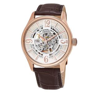 Relógio Masculino Stuhrling Delphi 992 Automático 42mm, Marrom