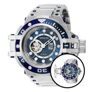 Relógio Masculino Automático Jason Taylor com Pulseira em Aço Inoxidável, Invicta 40404, Prata