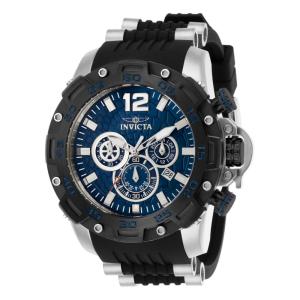 Relógio Masculino Analógico de Quartzo 50mm, Invicta Pro Diver 26404, Prata e Preto