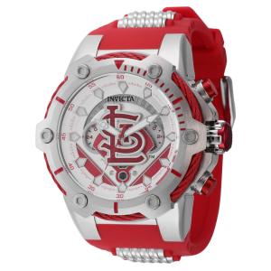 Relgio masculino MLB St.. Ao. Vermelho 43504
