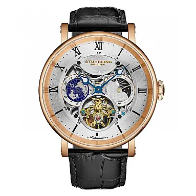 Relógio Automático Dual Time Majestic