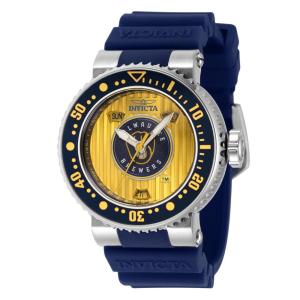 Relgio unissex MLB Milwaukee Brewers - 40 mm. Azul Marinho 42604