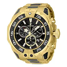 Relógio Masculino Carbon Hawk, Invicta 37704, Dourado e Preto