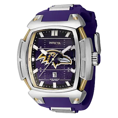 Relgio masculino NFL Baltimore Ravens