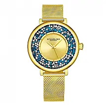 Relógio Feminino Stuhrling 793A Quartzo 38mm, Dourado Clássico