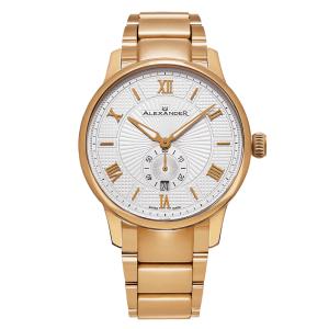 Relgio Stuhrling Regalia A102B em ouro rosa, fabricado na Sua