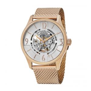Relógio Masculino Stuhrling Falcon Square 1220B Automático 55mm, Dourado