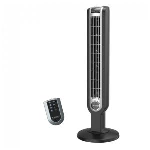 Ventilador de Torre 3 Velocidades, com Controle Remoto e Display LED, Silencioso, 110V 36W, LASKO 2511, Preto