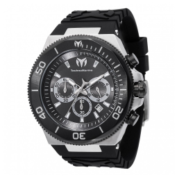 Technomarine manta ocean Men s Watch - 49mm. TM-224014 preto