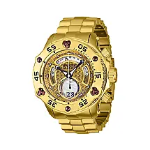 Reserva Excurso Swiss Ronda 8040.N Calibre Men s Watch w por Mother of Pearl Dial - 52mm. Ouro 36014