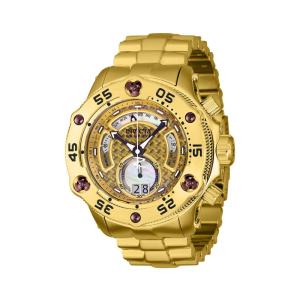 Reserva Excurso Swiss Ronda 8040.N Calibre Men s Watch w por Mother of Pearl Dial - 52mm. Ouro 36014