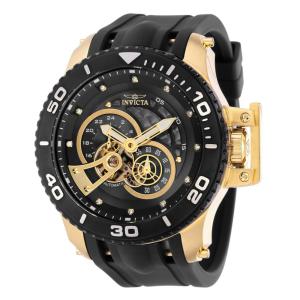 Pro SCUBA 0,05 Carat Diamond Automtico Relgio Masculino - 50mm. Preto 36114