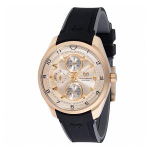 Relógio Feminino TechnoMarine Ocean Quantum 36mm Cinza e Preto TM318114