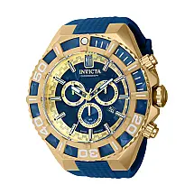 Relgio masculino Jason Taylor Swiss Ronda Z60 calibre - 60 mm. Azul 40214