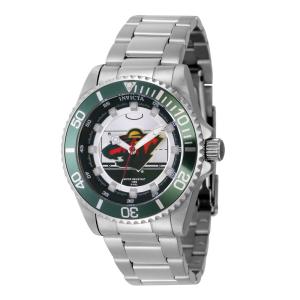 Relgio Invicta NHL Minnesota Wild unissex - 38mm em ao ZG-42214
