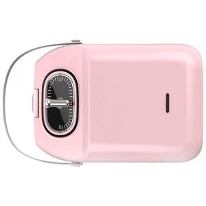 Sanduicheira Elétrica Antiaderente 1 Fatia, Aço Inox, 2500W, 110v, ZHDWOALG 666 254 20, Rosa