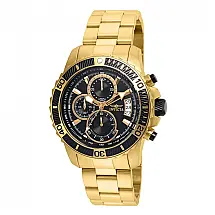 Relógio Masculino Pro Diver SCUBA, Invicta 22414, Dourado e Preto