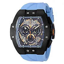 JM Correa Swiss Ronda 5030.D Relgio Masculino Calibre - 47mm. Azul Claro 44414