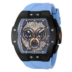 JM Correa Swiss Ronda 5030.D Relgio Masculino Calibre - 47mm. Azul Claro 44414