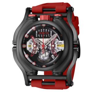 Relgio masculino Sea Hunter - 56 mm. Vermelho 41714