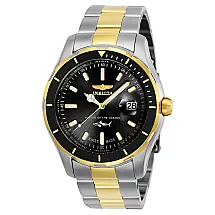Relgio masculino Pro Swiss Made Ronda Calibre 515 - 44 mm. Ouro. Ao 25814