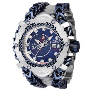 Relgio masculino automtico MLB Los Angeles Dodgers - 58,3 mm. Ao. Azul Escuro 41914