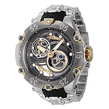 Reserve Venom Cobra Automtico Relgio Masculino - 54mm. Preto. Ao 43914