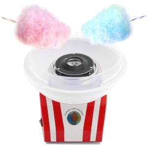 Cotton Candy Máquina de Algodão Doce para Crianças, 500W, 110v, ZEVELOO, Rosa