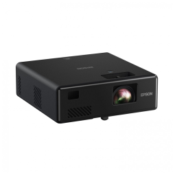 EpiqVision Mini Projetor Laser Full HD 1080P 1000 com 1000 Lumens com Ampla Compatibilidade Leia Descrição, EPSON EF11, Preto