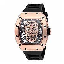 Relógio Masculino Invicta S1 Rally Automático com Mostrador Esqueleto 41mm, Preto 49024